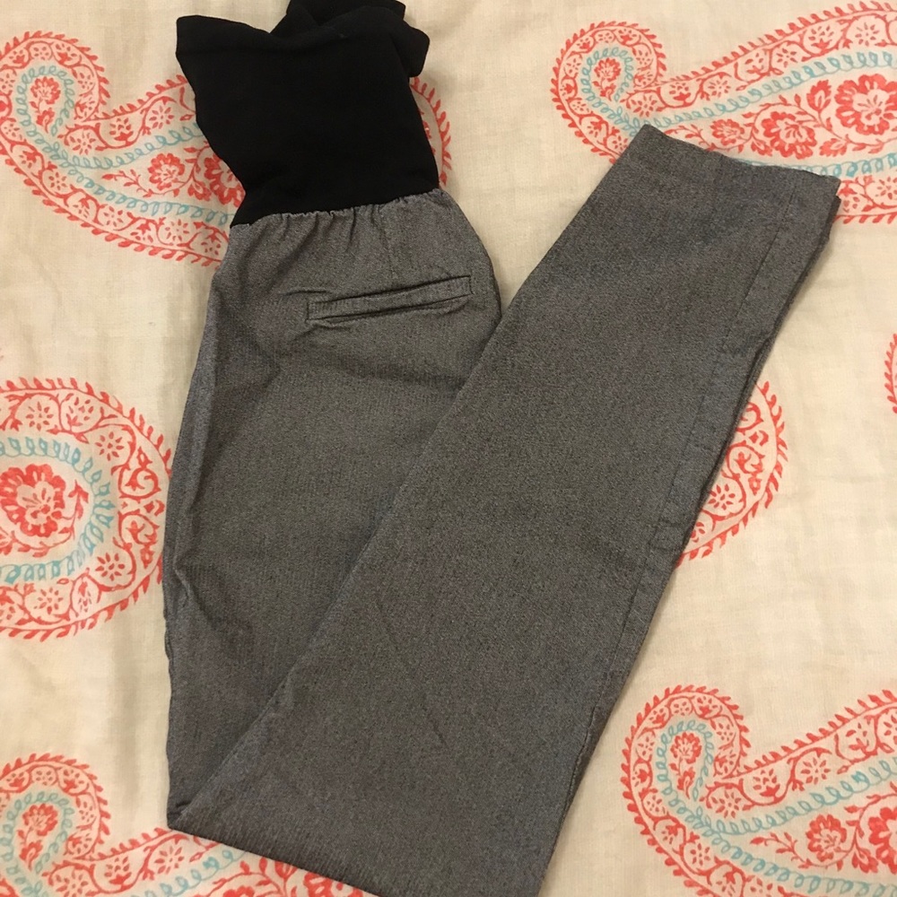 Motherhood Maternity gray slacks -S